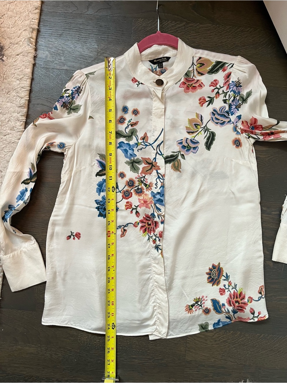Massimo Dutti flower print blouse - Picture 13 of 13